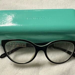 Tiffany & Co. Black and Tiffany Blue Eyewear